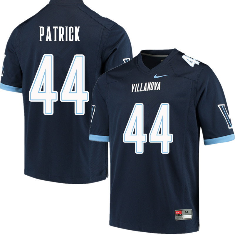 Men #44 Josh Patrick Villanova Wildcats College Football Jerseys Sale-Navy - Click Image to Close